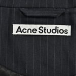 Acne Studios 25Fw Bow-embroidered Striped Jacket - Image 2