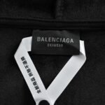 Balenciaga Ski Collection 3M Velvet Zip-Up Hoodie - Image 5