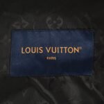 Louis Vuitton 24Fw Leather Lambswool Stand Collar Jacket - Image 5
