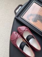 MM6 Maison Margiela Anatomic Numeric Ballerinas - Image 5