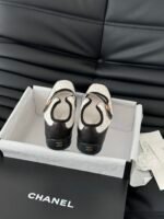 Chanel Tweed Mary Jane Ballerina Flats - Image 3