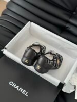 Chanel Tweed Mary Jane Ballerina Flats - Image 3
