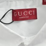 Gucci anchor embroidered shirt - Image 5