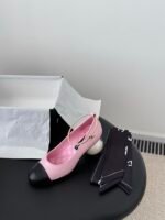 Chanel Pearl Heel Mary Janes - Image 6