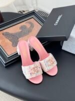 CHANEL Heeled Sandals - Image 5