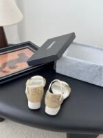 Chanel Block Heel Sandals - Image 4