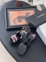 Chanel Block Heel Sandals - Image 3