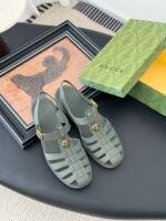 Gucci Rubber Fisherman Sandals - Image 5
