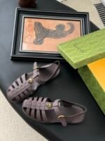 Gucci Rubber Fisherman Sandals - Image 5