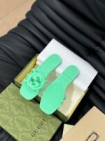 GUCCI Rubber Slide Sandals - Image 3