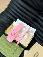 GUCCI Rubber Slide Sandals - Image 6