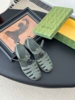 Gucci Rubber Fisherman Sandals - Image 5