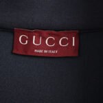 Gucci 25Fw Embroidered Logo Space Cotton Suit Half-Zip Sweatshirt - Image 5