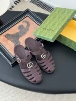 Gucci Rubber Fisherman Sandals - Image 5