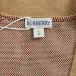 Burberry 24Fw Checkered Knit Cardigan Sweater - Image 5