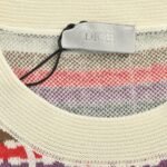 Dior 25Fw Colorful Striped Jacquard Crew Neck Sweater - Image 3