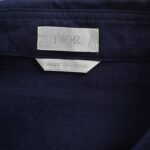 Dior25Fw Collaboration Embroidered Logo Canvas Shirt Jacket - Image 5