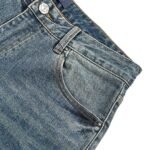 Louis Vuitton 23Fw Back Pocket Graffiti Letter Jeans - Image 5