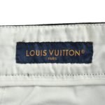 Louis Vuitton 25ss flared trousers with embroidered lettering and back pocket patch - Image 5