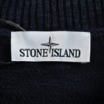 Stone Island Embroidered Logo Crew Neck Sweater - Image 5