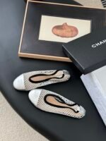 CHANEL Mesh Ballet Flats - Image 5