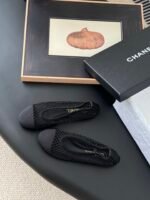 CHANEL Mesh Ballet Flats - Image 5