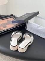 CHANEL Camellia Slide Sandals - Image 4