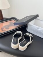 CHANEL Camellia Slide Sandals - Image 4