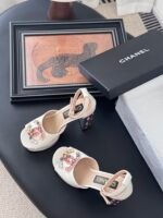Chanel Block Heel Sandals - Image 5