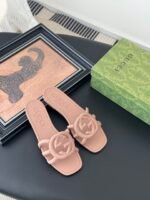 GUCCI Rubber Slide Sandals - Image 5
