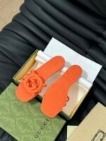 GUCCI Rubber Slide Sandals - Image 3