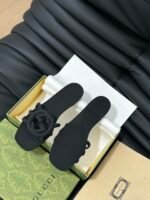 GUCCI Rubber Slide Sandals - Image 3