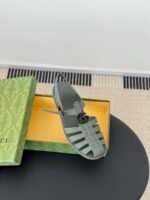 Gucci Rubber Fisherman Sandals - Image 6