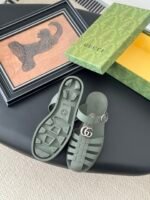 Gucci Rubber Fisherman Sandals - Image 3