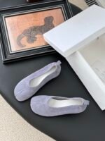 MM6 Maison Margiela Anatomic Block Heel Ballerinas - Image 6
