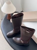 Golden Goose High Biker Boots - Image 6