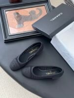 Chanel Raffia Ballet Flats - Image 5