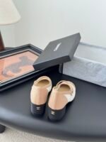 Chanel Raffia Mary Jane Block Heels - Image 4