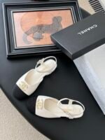 Chanel Mary Jane Sandals - Image 5
