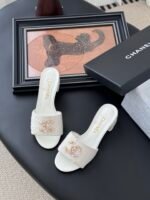 CHANEL Heeled Sandals - Image 5