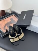 Chanel Block Heel Sandals - Image 5