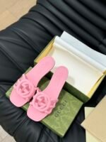 GUCCI Rubber Slide Sandals - Image 5