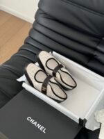 Chanel Tweed Mary Jane Ballerina Flats - Image 6